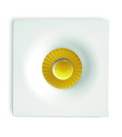 EMPOTRABLE  3000K  MINI LED 3W CUADRADO BL