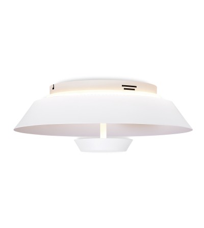 BASE BROOKLYN 12W+ 8W CCT SWITCH BLANCO 250Ø