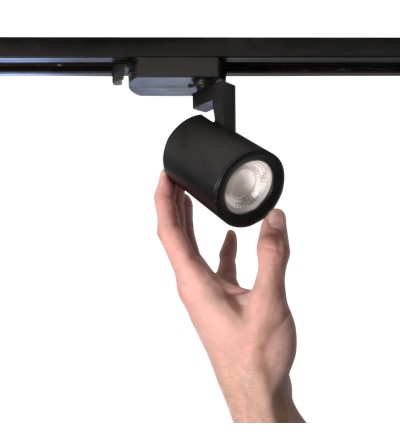 FOCO CARRIL TONIK NEGRO GU10