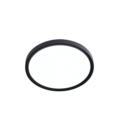 PLAFON UFO 28W CCT SWITCH NEGRO 300Ø